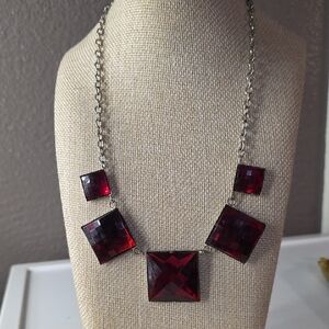 Paparazzi "Radiant Rectangles" Statement Neclace